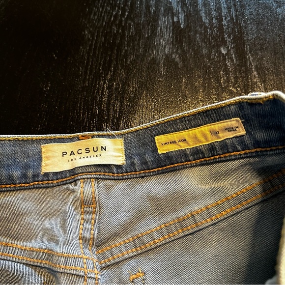 Pacsun Size 22 SMALL light Wash Denim Jean Vintage Icon - Picture 2 of 6